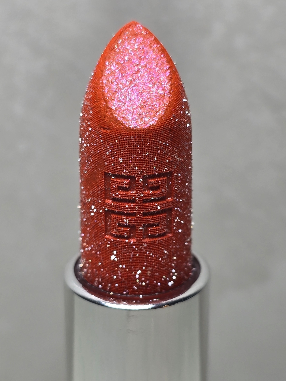 Givenchy Le Rouge Limited Edition Lipstick 03 Sparkling Lily. Swatched 1x.